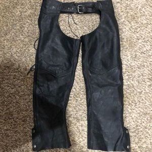 Leather chaps